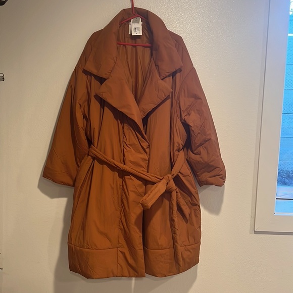 A New Day Duvet Wrap Puffer Coat NWT! Plus Size 4X - Picture 3 of 6